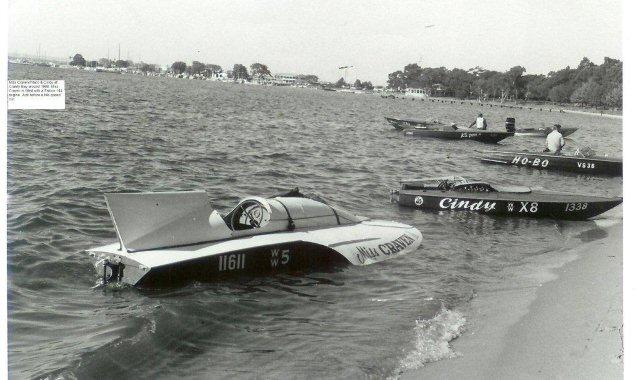 Jan 1968 Miss Craven  78 9 mph with almost std 144ci Falcon Engine  (later renamed Mysteree then titan)   Cindy 62 mph at Crawley for Speed trials  (2).jpg